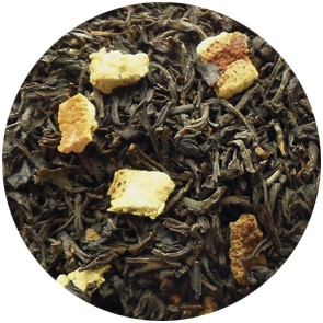 Orange Schwarztee-Mischung, natürlich aromatisiert